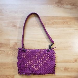 Bottega Veneta Intrecciato Sfrangiato in Orchid